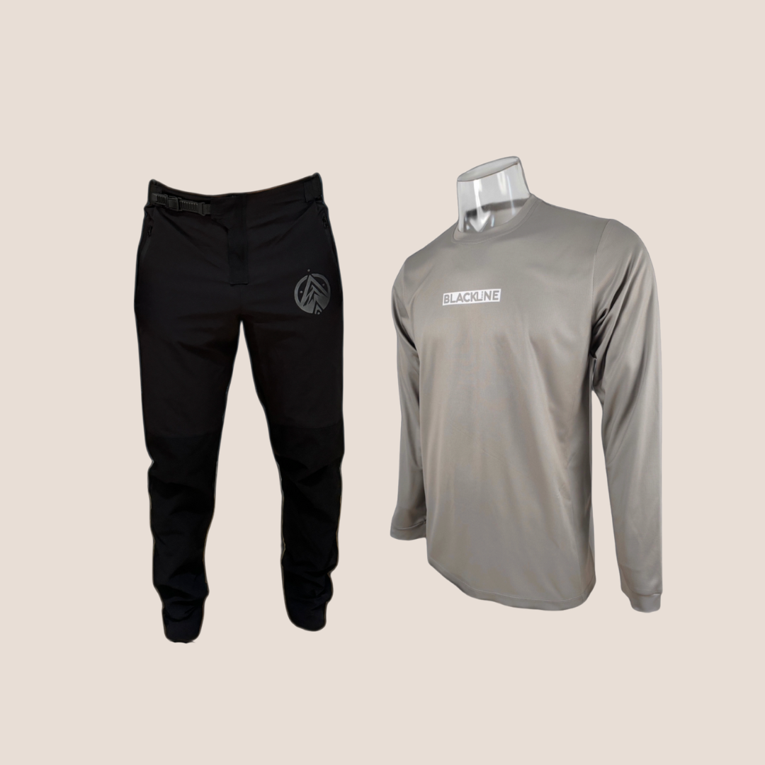 Exile MTB Trousers & Beige Jersey Bundle