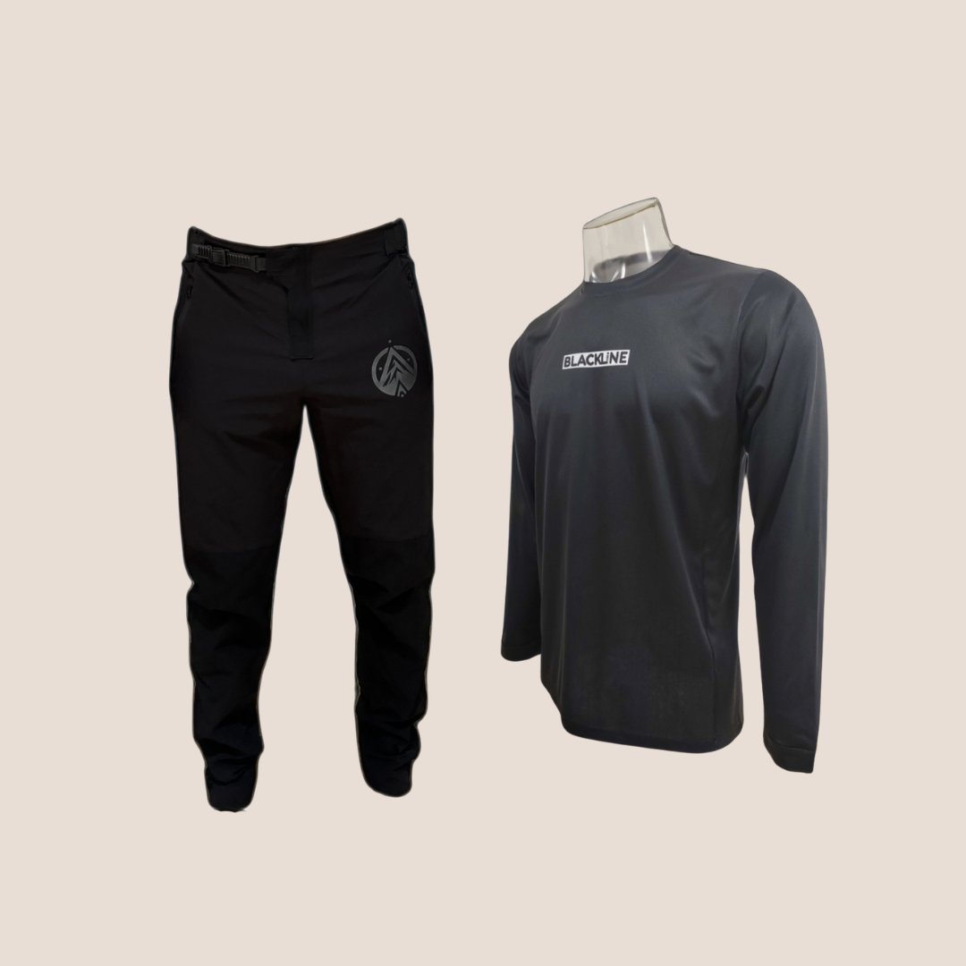 Exile MTB Trousers & Black Jersey Bundle